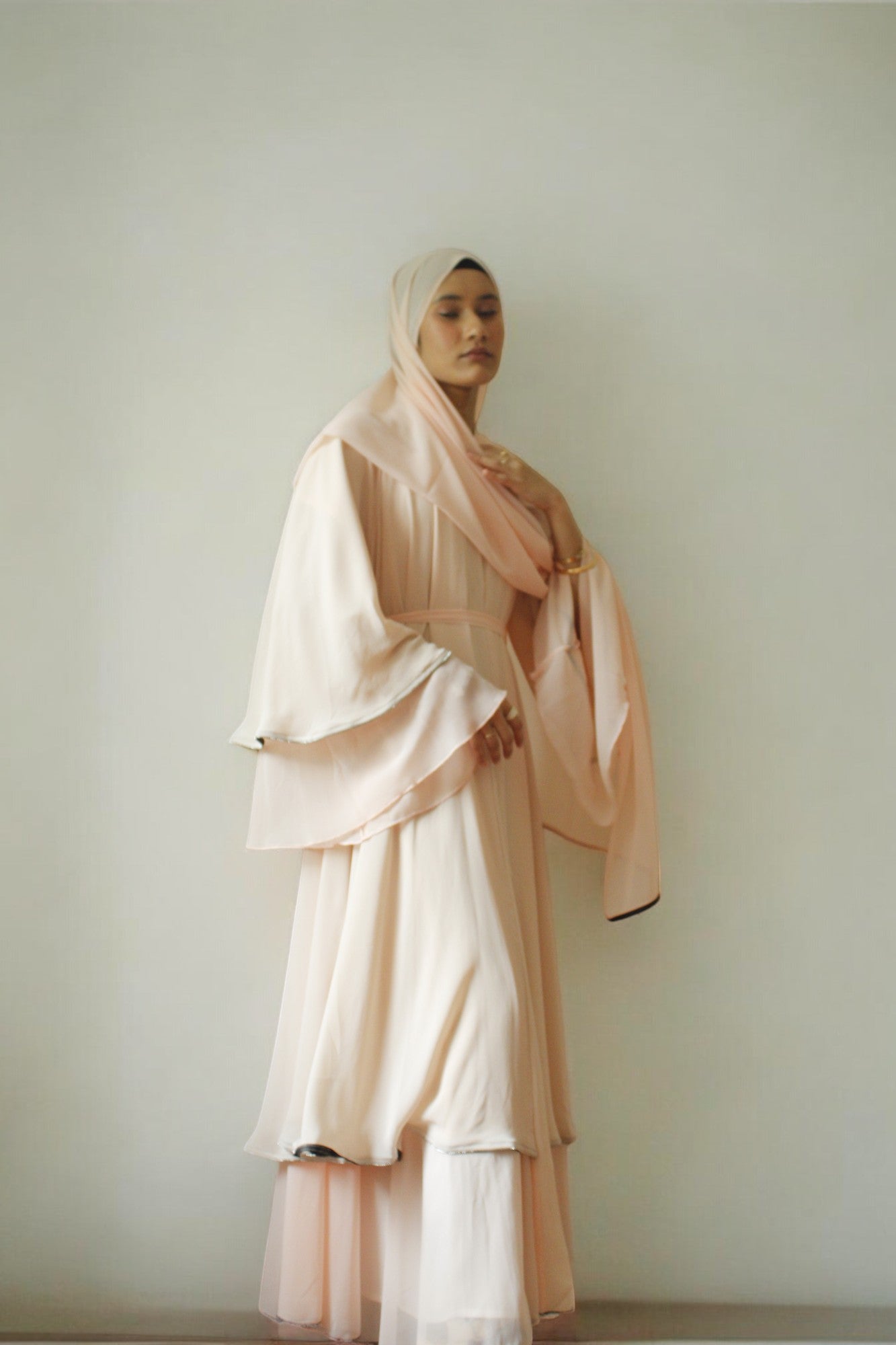 Blush Abaya