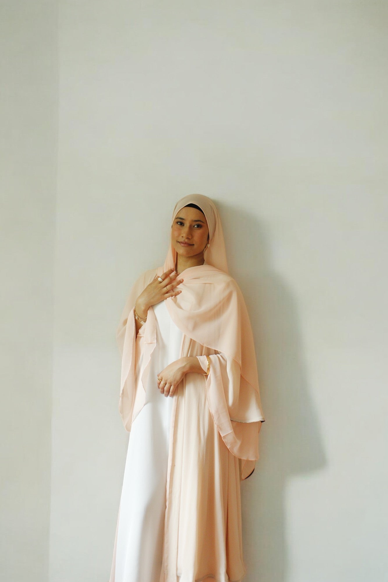 Blush Abaya